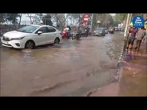 Video Report | A water pipe burst incident reported at Fancy Bazar