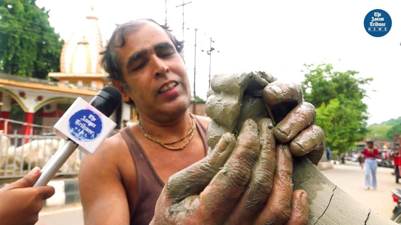 Behind the festive buzz: Inside the tireless world of Guwahatis idol makers