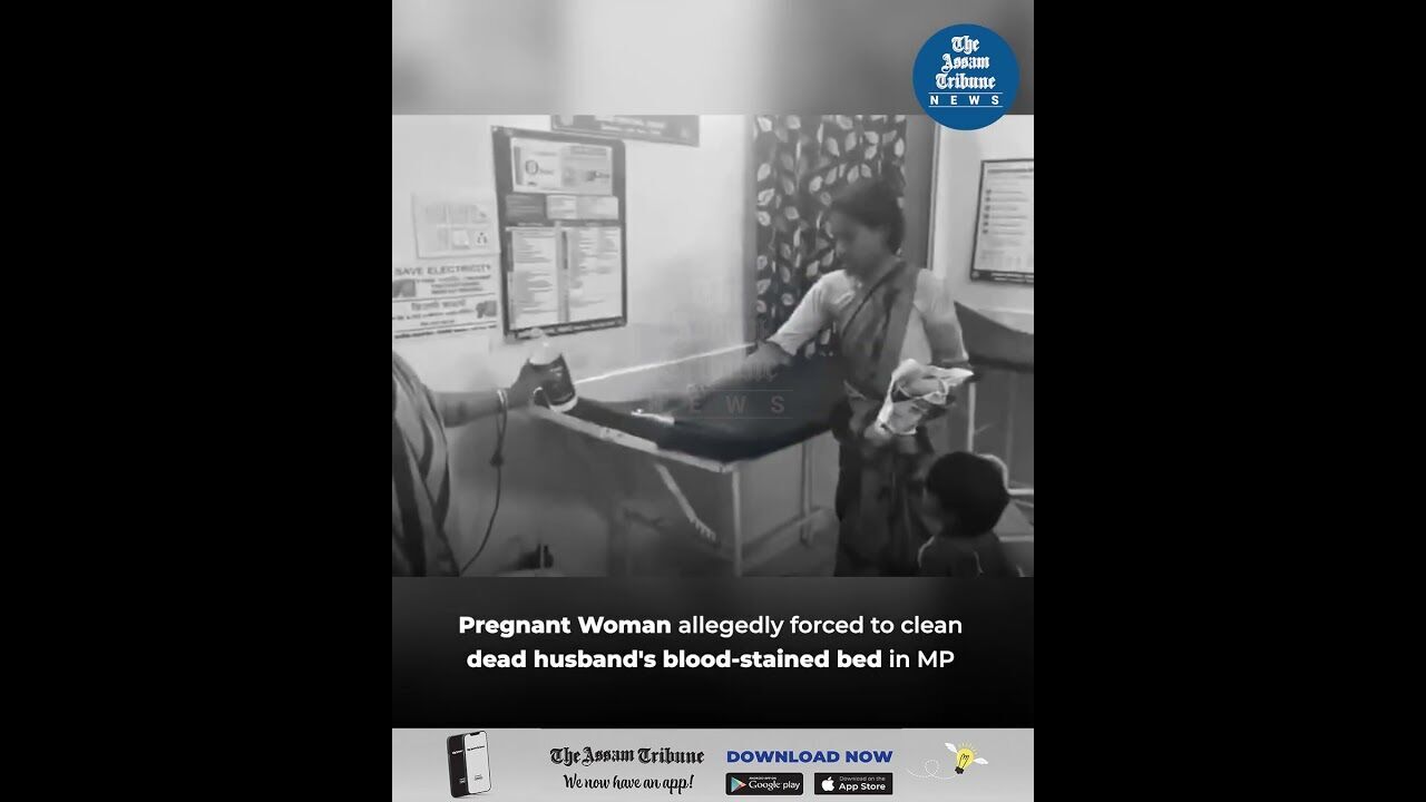 Pregnant Woman allegedly forced to clean dead husbands blood-stained bed
