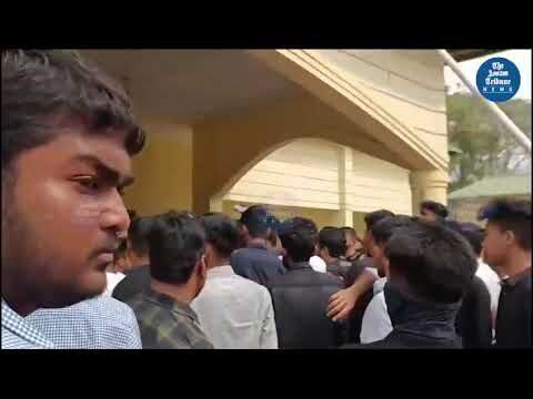 Tension at Gauhati University as ABVP and GU Students Union Clash Over CAA.