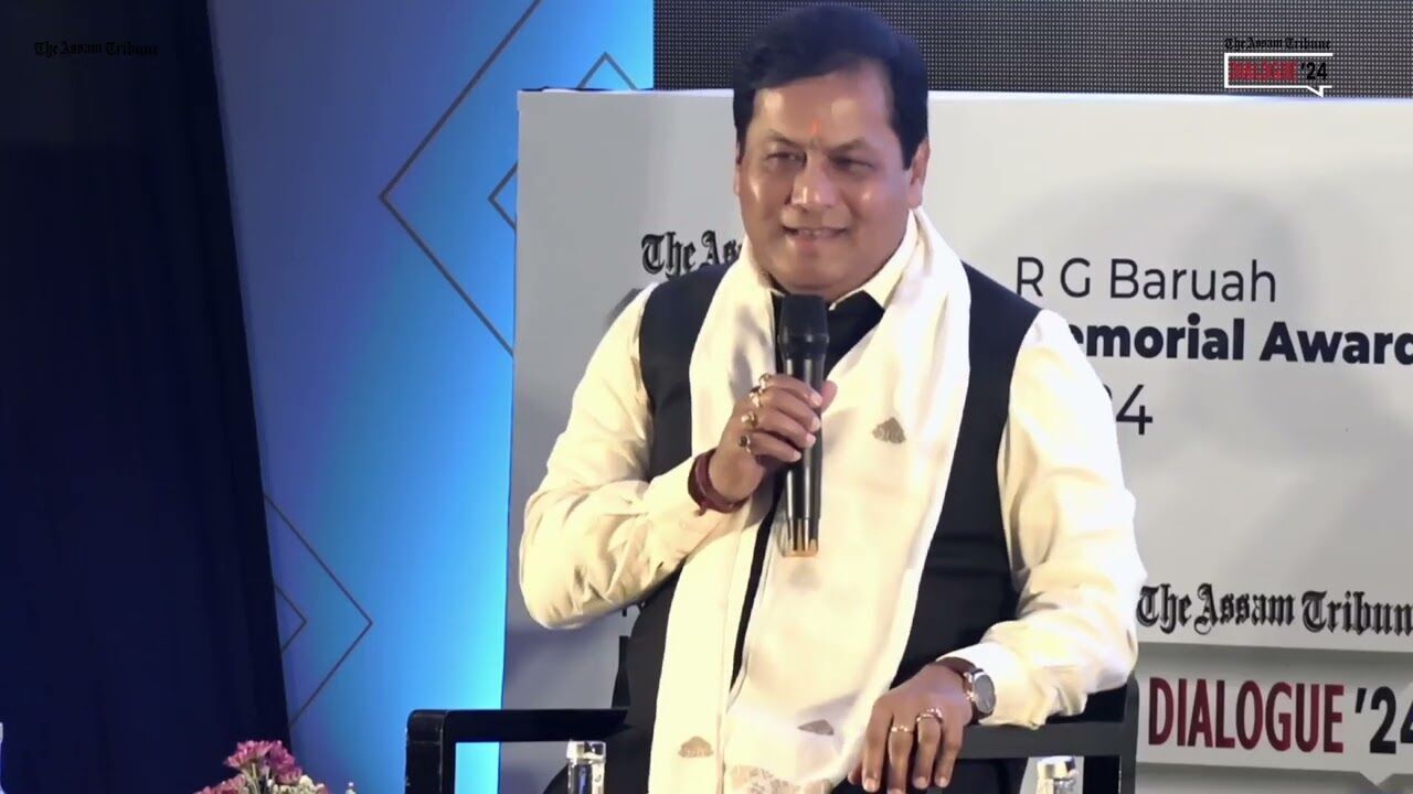 The Assam Tribune Dialogue 2024 Straight Talk with Sarbananda Sonowal