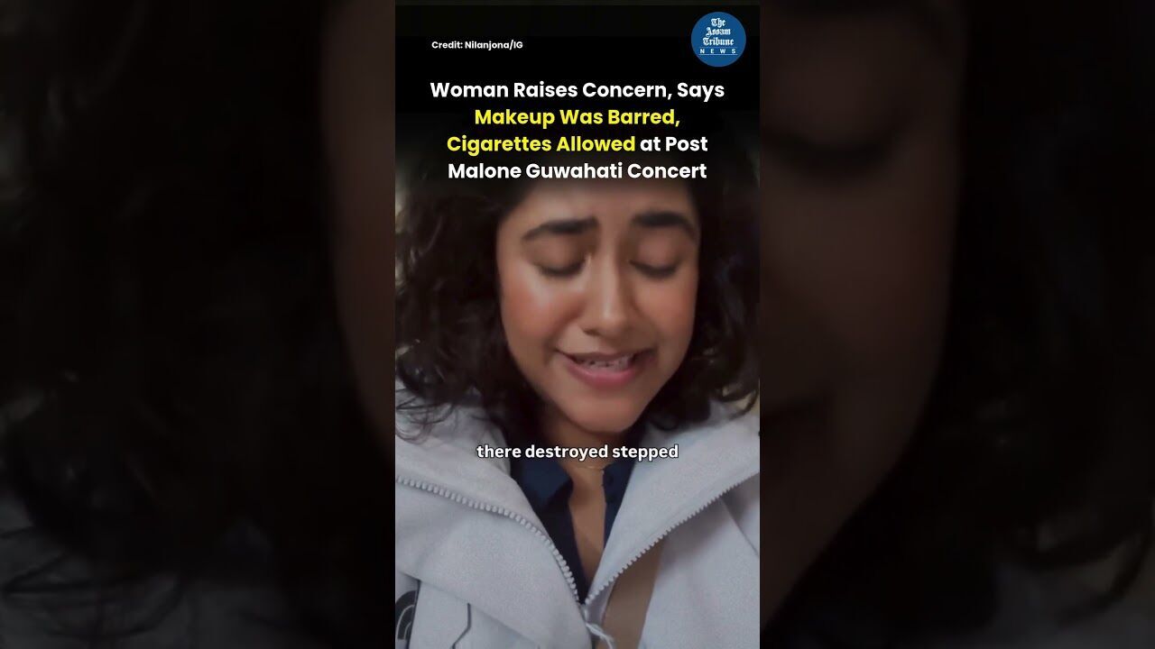 Woman Raises Concern, Says Makeup Was Barred, Cigarettes Allowed at Post Malone Guwahati Concert