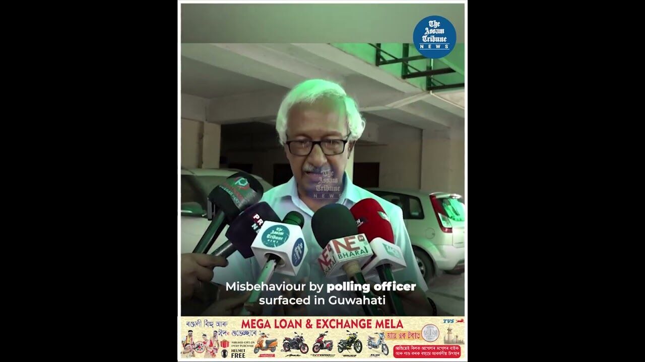 Misbehaviour by polling officer surfaced in Guwahati