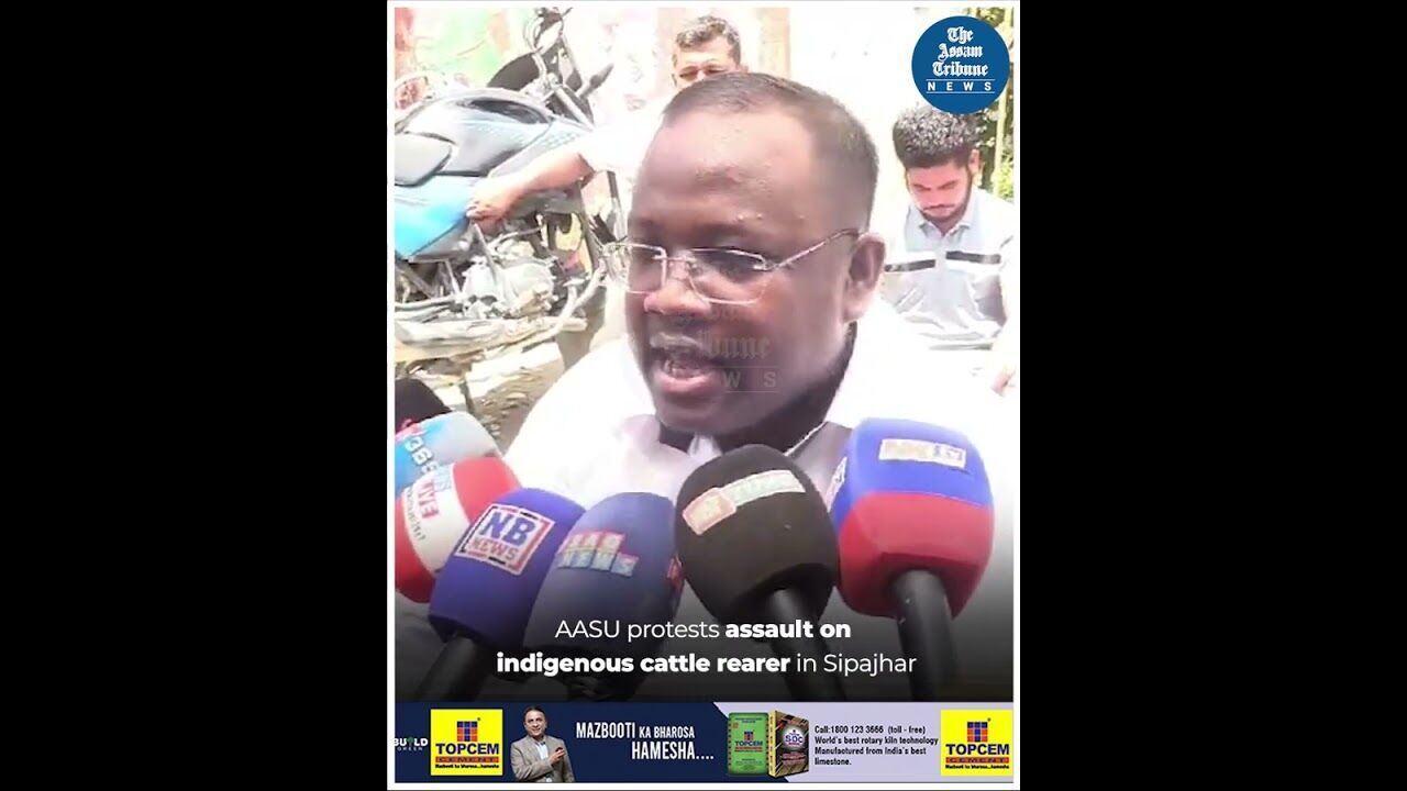 AASU protests govt inaction after assault on indigenous cattle rearer in Sipajhar