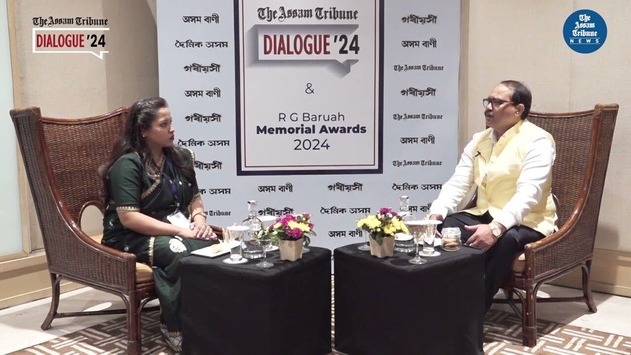 In conversation with Prof. Nani Gopal Mahanta at The Assam Tribune Dialogue 2024