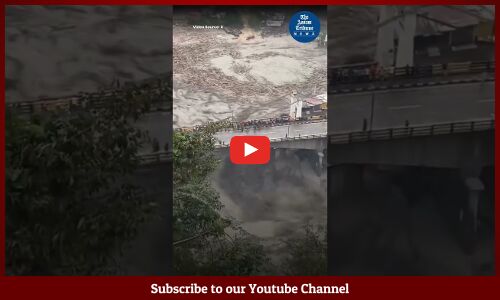 Himachals Ravi Rover Overflowing, Scary Visuals Surface