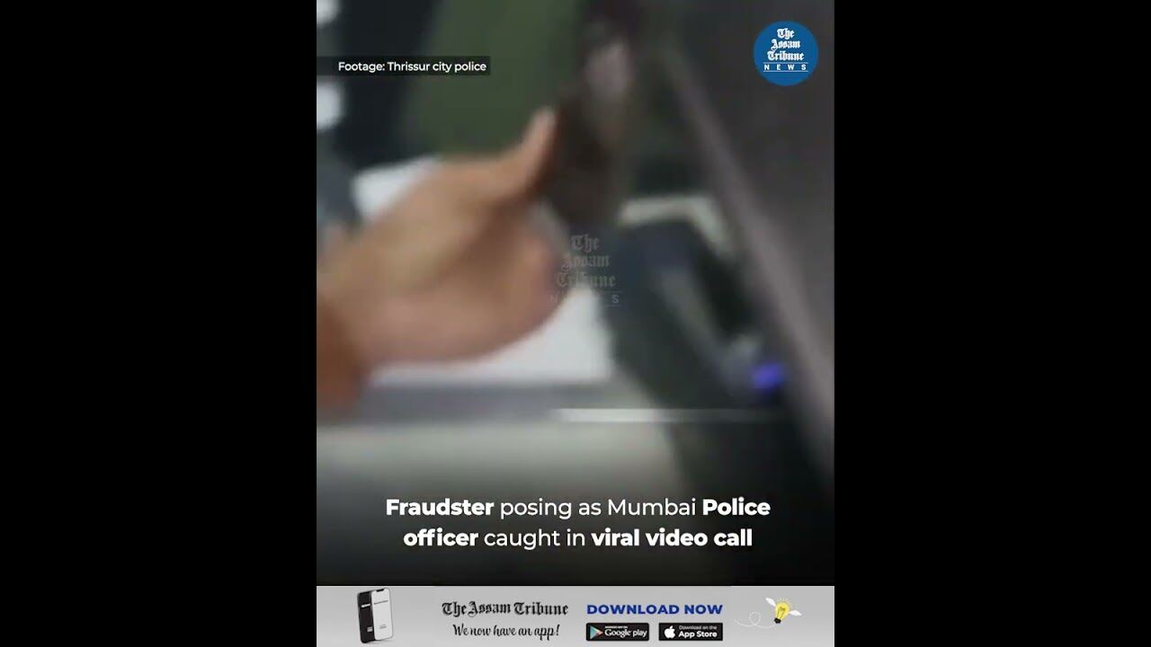 Fraudster posing as Mumbai Police officer caught in viral video call