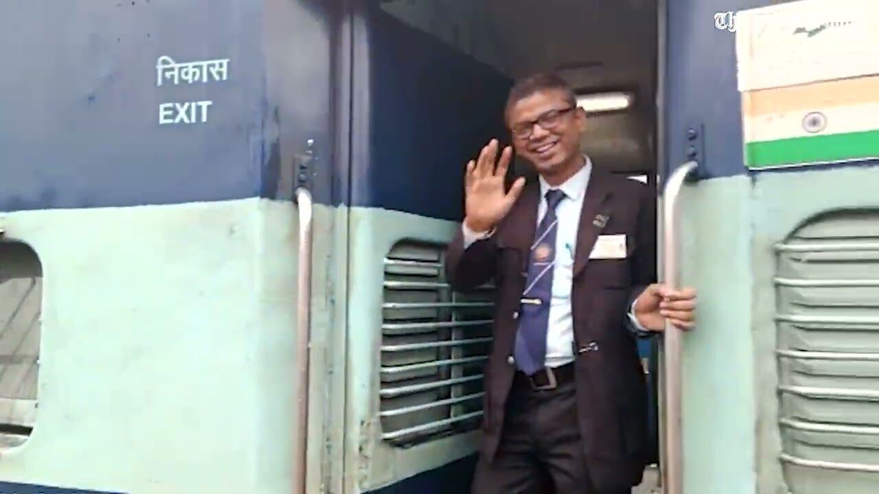 Silchar MP Rajdeep Roy flags off Silchar-Naharlagun train