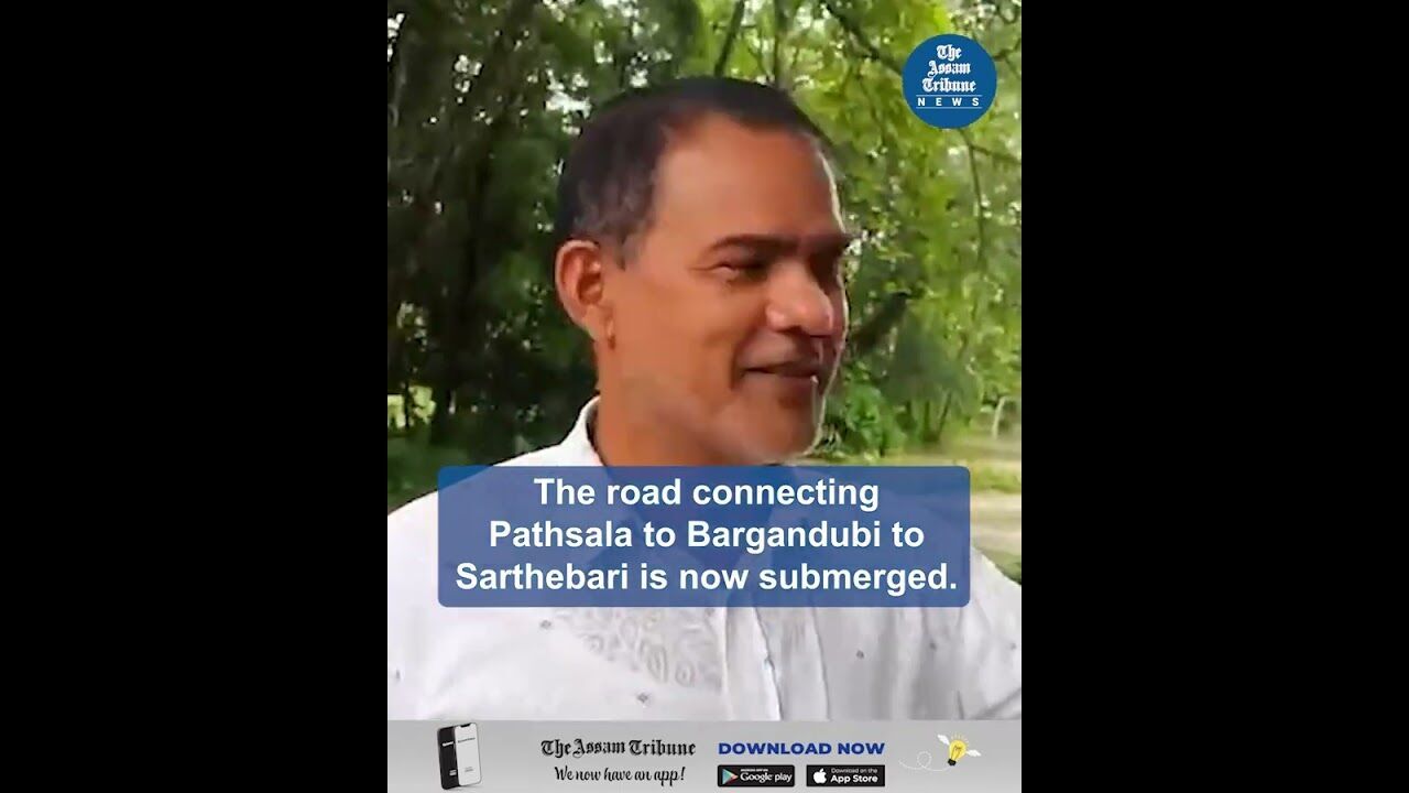 Bajali: 100-year-old Raas Temple at risk after embankment breach