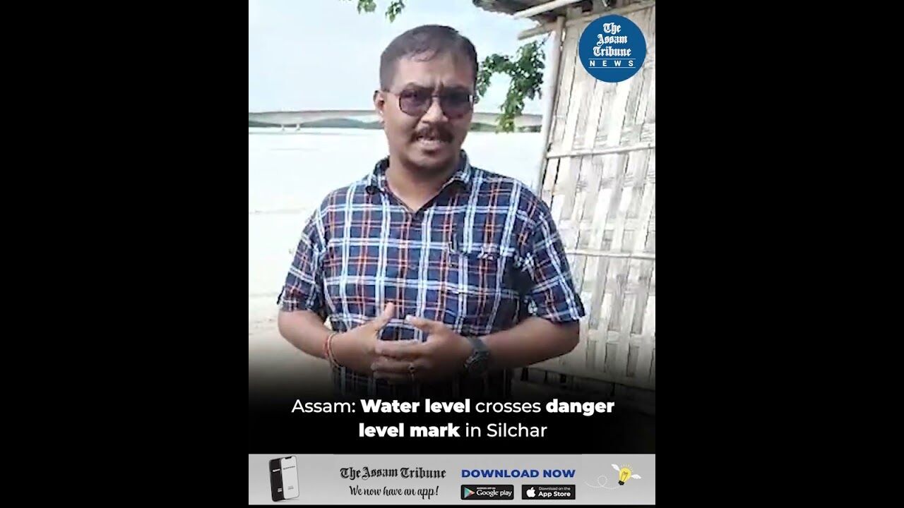 Assam: Water level crosses danger level mark in Silchar