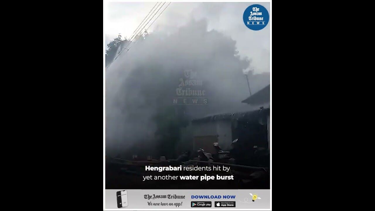Hengrabari residents hit by yet another pipe burst