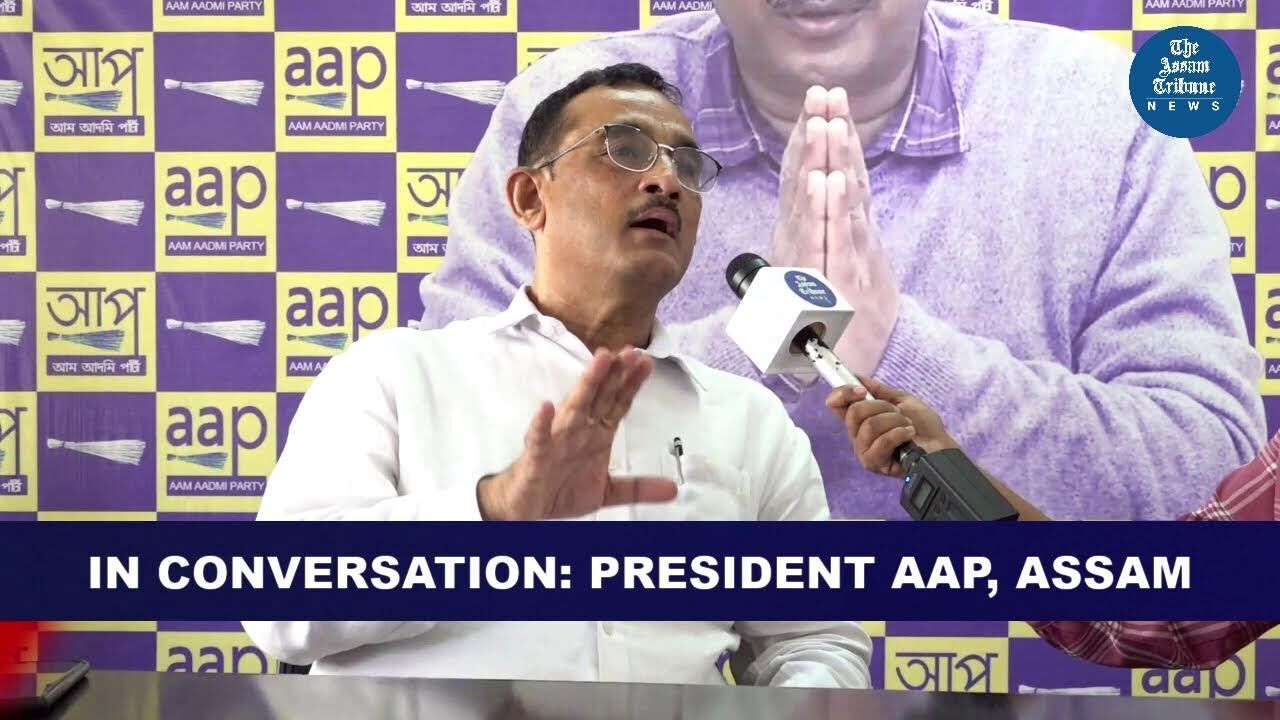 #LIVE | President, AAP Assam opens up ahead of LS Polls