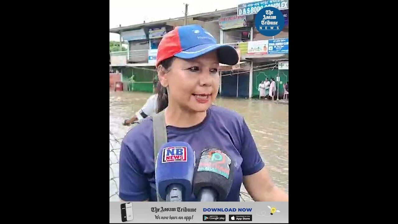 Dibrugarh: AASU stage protest over unchanged flood situation in Banipur