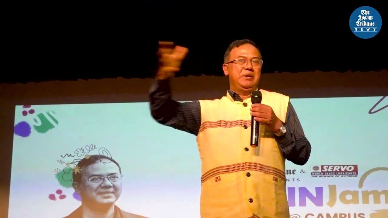 The Assam Tribunes Brain Jam Quiz draws enthusiastic students at Royal Global University