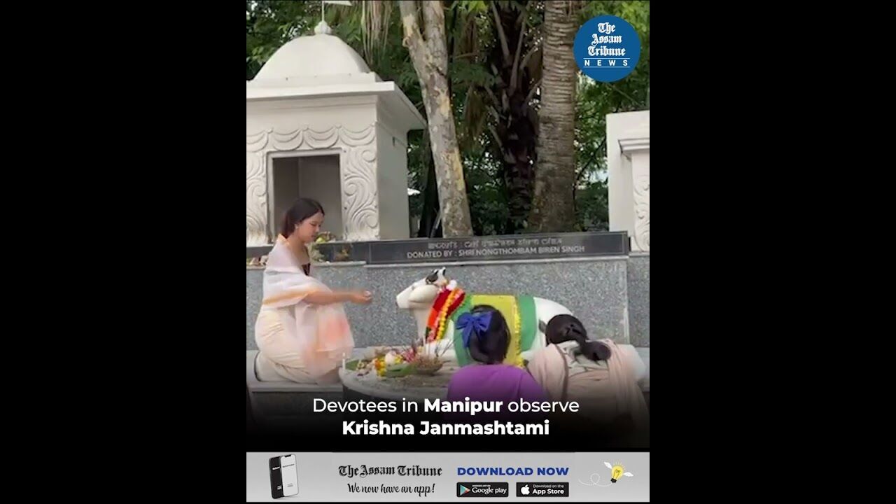 Devotees in Manipur observe Krishna Janmashtami