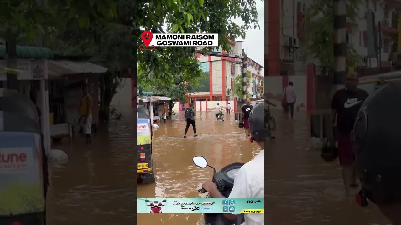 Heavy rain leaves Guwahati inundated, traffic movement hit
