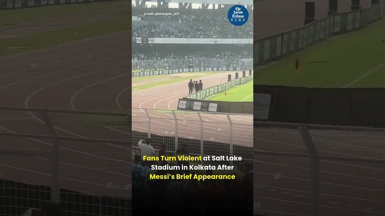 Messi Event Chaos in Kolkata | Fans Protest After Brief Appearance, Demand Refund