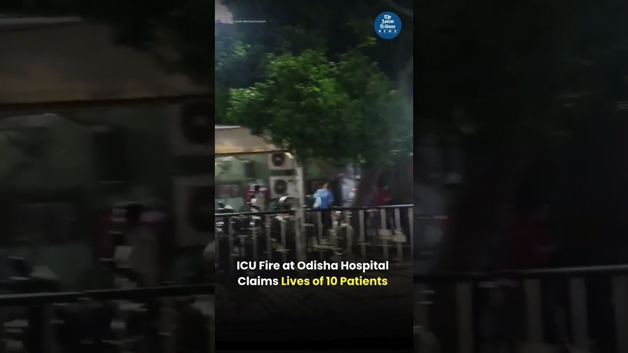 ICU Fire at Odisha Hospital Claims Lives of 10 Patients