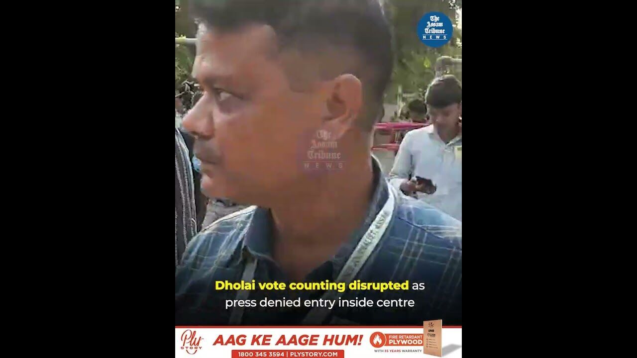 Dholai vote counting disrupted as press denied entry inside centre