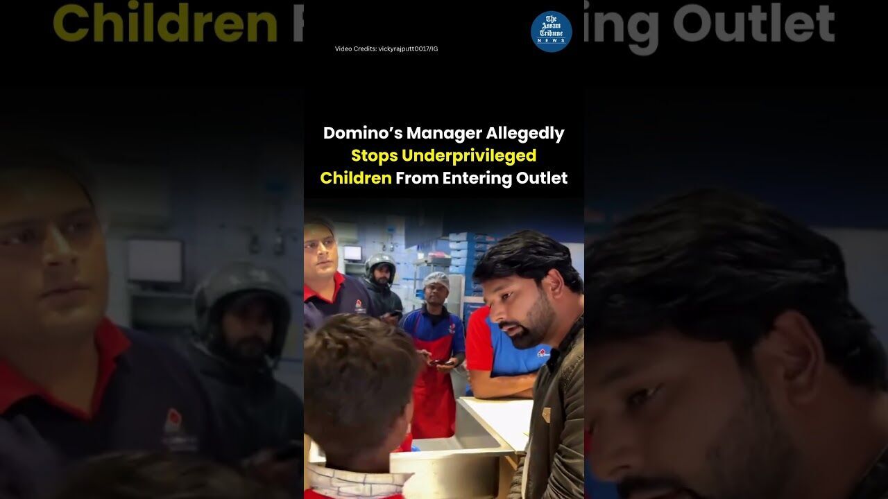 Domino’s Manager Allegedly Stops Underprivileged Children From Entering Outlet