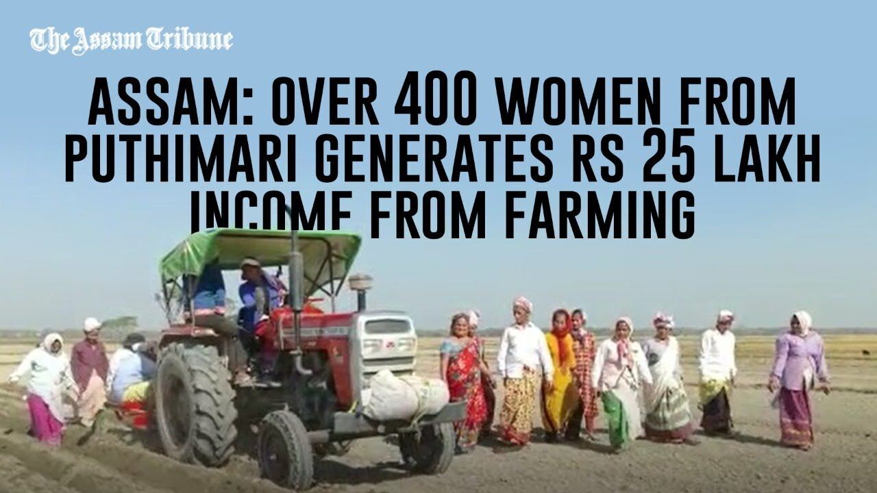 Assam: Over 400 women from Puthimari generate Rs 25 lakh income from farming