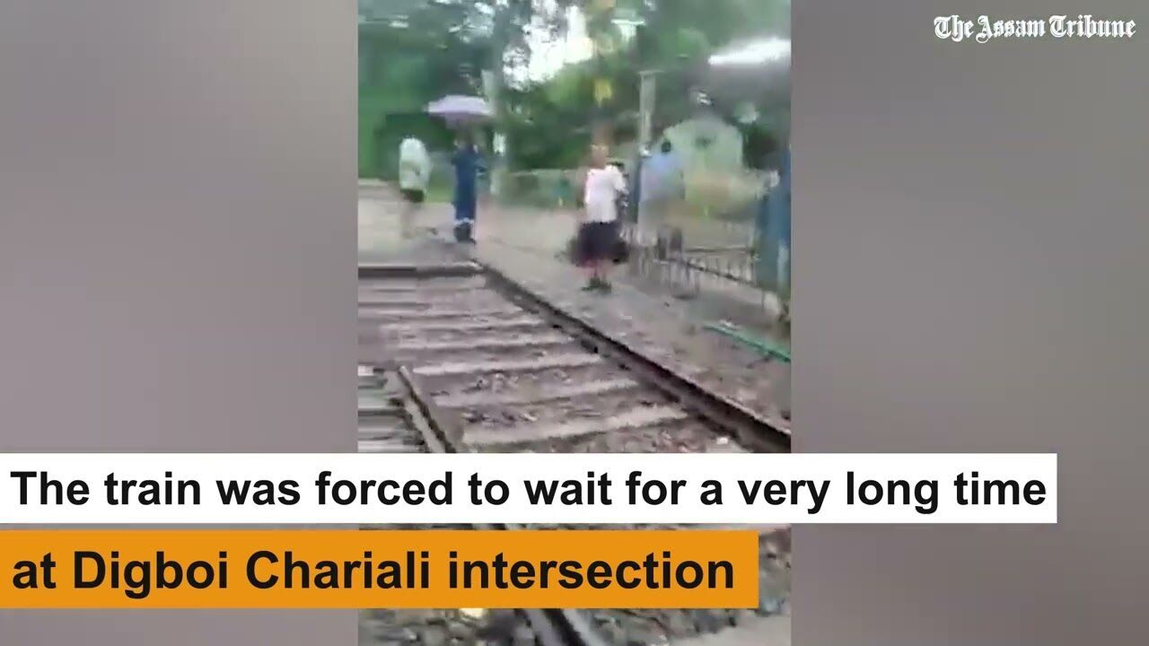 Train accident averted in Digboi