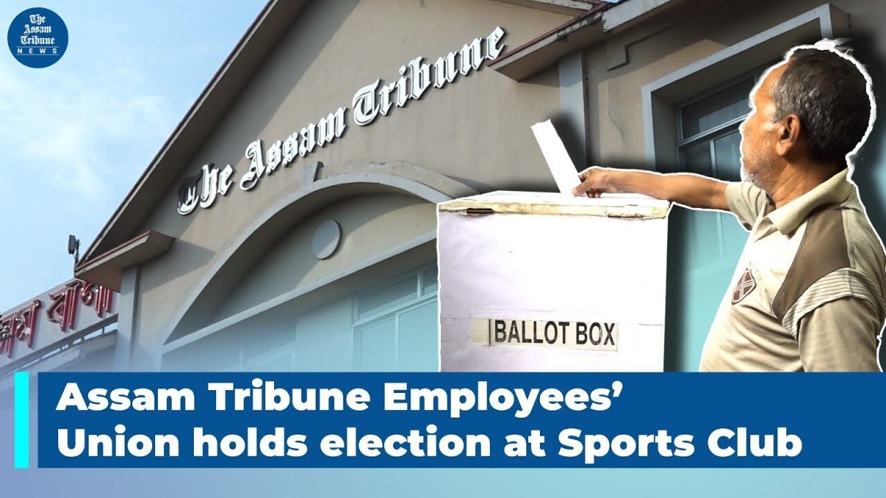 Assam Tribune Employees’ Union holds election at Sports Club