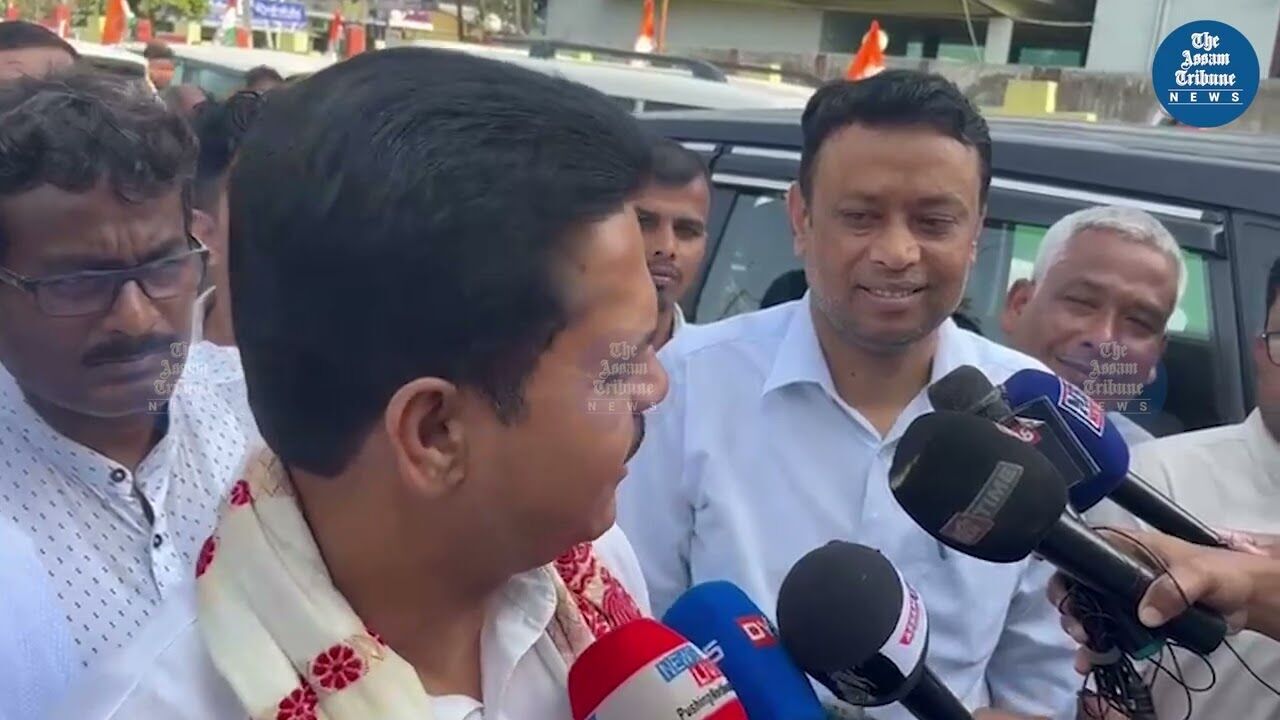 “We are open to donations because our financial condition is bad," says Bhupen Borah