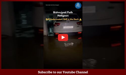 Almost 24 hours, no electricity in Bishnujyoti Path in Hatigaon