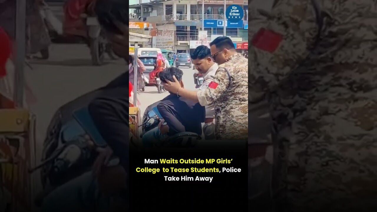 Man Waits Outside MP Girls College to Tease Students, Police Take Him Away