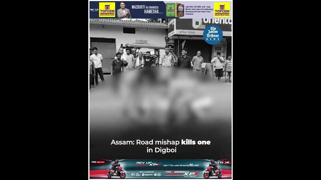 Assam: Road mishap kills one in Digboi