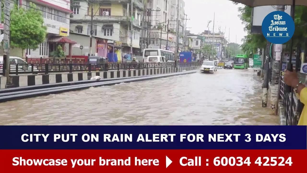 #LIVE | Rain alert in Guwahati for the next 3 days