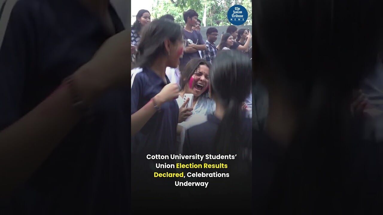 Cotton University Students’ Union Election Results Declared, Celebrations Underway