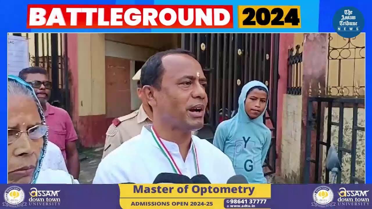 Battleground 2024: In Assam, five parliamentary constituencies are voting today.