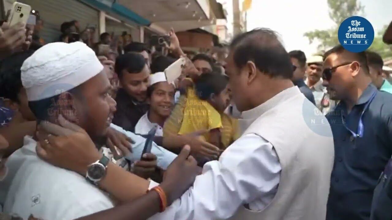 Himanta Biswa Sarma interacts with all sections of the society ahead of Lok Sabha Polls