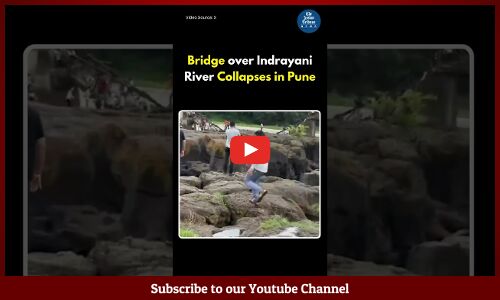 Bridge over Indrayani River Collapse in Pune