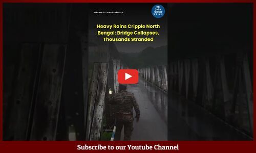 Heavy Rains Cripple North Bengal; Bridge Collapses, Thousands Stranded