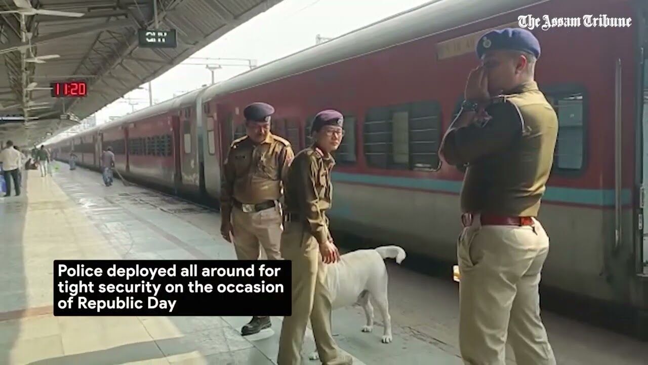 Security beefed up at Guwahati railway station ahead of Republic Day