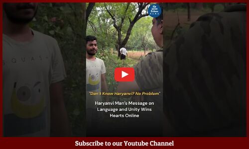 "Don’t Know the Language No Problem" Haryanvi Farmer Welcomes Maharashtrian Worker in Viral Video