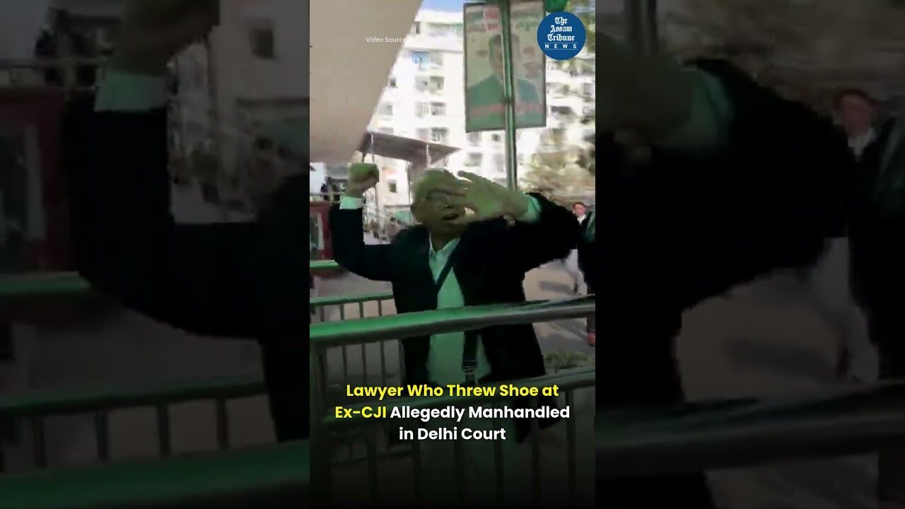 Lawyer Who Threw Shoe at Ex CJI Allegedly Manhandled in Delhi Court
