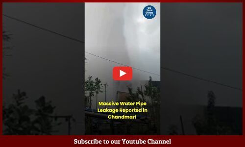 Massive Pipe Leakage in Chandmari